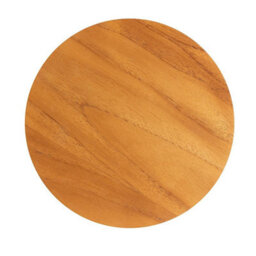 Luminosa Lighting Elstead Clean Flush Wall Lamp Teak - thumbnail 5