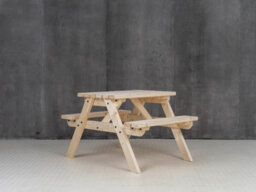 Arbor Garden Solutions Classic Pub Style Picnic Bench And Table (4Ft, Natural Finish) - thumbnail 5