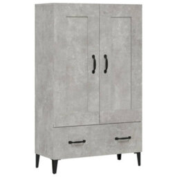 Berkfield Highboard Concrete Grey 70X31X115 Cm Engineered Wood - thumbnail 2