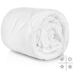 Bedlooms 10.5 Tog Duvet Tog Medium Warmth Winter Spring Breathable Smooth Hollowfiber Durable Double 200 X 200 Cm - thumbnail 1