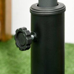 Outsunny 19Kg Square Resin Garden Parasol Base For Poles Of 32mm, 38mm, 48mm - thumbnail 8