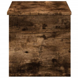 Berkfield Storage Box Smoked Oak 90X35X35 Cm Engineered Wood - thumbnail 5