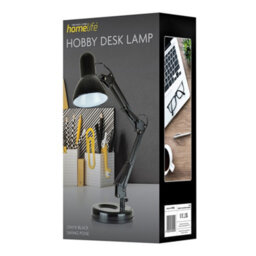Homelife 35W 'swing Poise' Hobby Desk Lamp - Onyx Black - thumbnail 4