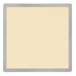Luminosa Lighting Luminosa Sapana 42Cm Square Flush Ceiling Light Nickel Matt Ip44 Led 3000K - thumbnail 4