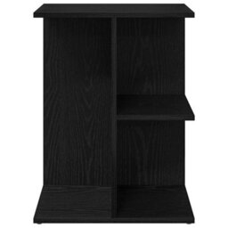 Berkfield Bedside Tables 2 Pcs Black Oak 46.5X29X61 Cm Engineered Wood - thumbnail 5