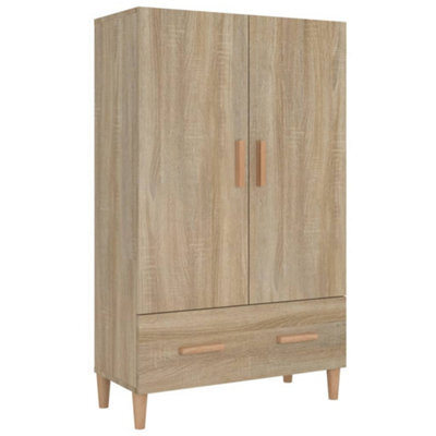 Berkfield Sturdy Highboard Sonoma Oak 70X31X115 Cm Engineered Wood - image 1