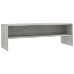 Berkfield Tv Cabinet Concrete Grey 120X40X40 Cm Engineered Wood - thumbnail 2