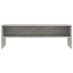 Berkfield Tv Cabinet Concrete Grey 120X40X40 Cm Engineered Wood - thumbnail 4