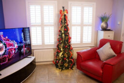 Best Artificial Red/gold Pop-Up 6Ft Pre-Decorated Pre-Lit Christmas Tree - thumbnail 8