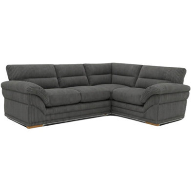 Sofaselectionuk Ltd Amalfi Claude Left Hand 2 Piece Corner Sofa In Grey - image 1