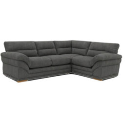 Sofaselectionuk Ltd Amalfi Claude Left Hand 2 Piece Corner Sofa In Grey - thumbnail 1