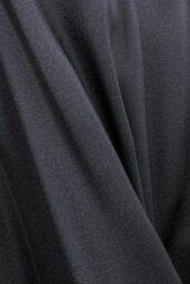 Bricoflor Semi-Sheer Curtain With Concealed Loops  - Grey - 2,45 X 1,40 M - Plain - thumbnail 1