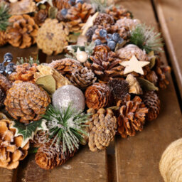 Dibor Traditional Giant Ivy Front Door Autumn Wreath Winter Spring Wreath  50Cm - thumbnail 4