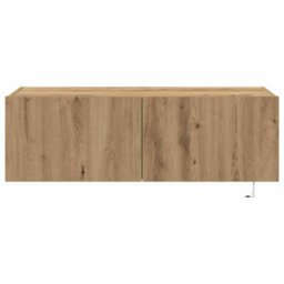 Walplus Tv Wall Cabinet Artisan Oak 100 X 35 X 31 Cm Engineered Wood - thumbnail 7
