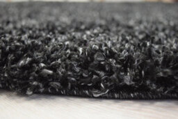 "Bravich Charcoal Thick Shaggy Rug - California - 200X290Cm (6'8""x9'7"")" - thumbnail 4