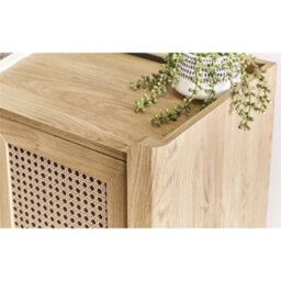 Ashfield Natural Oak Lamp Table With Removable Shelf - thumbnail 8