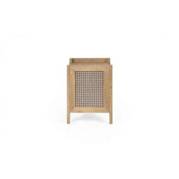 Ashfield Natural Oak Lamp Table With Removable Shelf - thumbnail 4