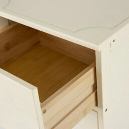 31(L)X29(W)X76(H) Cm Vintage Wooden Chest Drawers 4 Drawer Bedroom Furniture Storage Cabinet - thumbnail 6