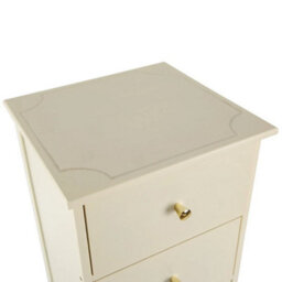 31(L)X29(W)X76(H) Cm Vintage Wooden Chest Drawers 4 Drawer Bedroom Furniture Storage Cabinet - thumbnail 3
