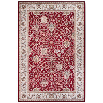 The Rugs Villeroy & Boch 1767 Indoor Outdoor Rug - Flat Woven Durable Polyester In Red - image 1
