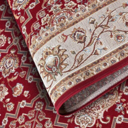 The Rugs Villeroy & Boch 1767 Indoor Outdoor Rug - Flat Woven Durable Polyester In Red - thumbnail 3