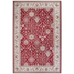 The Rugs Villeroy & Boch 1767 Indoor Outdoor Rug - Flat Woven Durable Polyester In Red - thumbnail 1