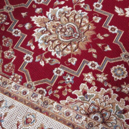 The Rugs Villeroy & Boch 1767 Indoor Outdoor Rug - Flat Woven Durable Polyester In Red - thumbnail 2