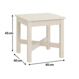 Melody Maison Dressing Table, Stool & Pair Of 3 Drawer Bedside Tables - Hales Taupe Range - thumbnail 9
