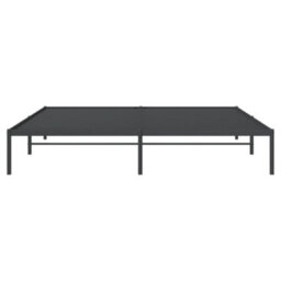 Berkfield Metal Bed Frame Black 180X200 Cm 6Ft Super King - thumbnail 5