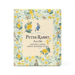 Peter Rabbit™ Lemon Blossom Scented Candle 1 Wick Wood Lid 30Hr Burn Gifts - thumbnail 6