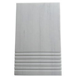 Fino Stone Carmen White Stone Bathroom Tray With Soap Panel - thumbnail 2