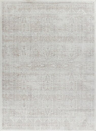 Livabliss Floransa-Vintage Tan Ivory Grey Traditional Boho Living Dining Bedroom Rug 120 X 170 Cm Easy Care, Non Shedding