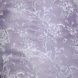 Dreams & Drapes Jasmine Floral Jacquard Weave Pair Of Lined Pencil Curtains With Tie-Backs - thumbnail 2