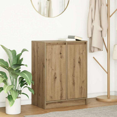 Walplus Sideboard Artisan Oak 57X34X76 Cm Engineered Wood - image 1