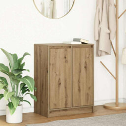 Walplus Sideboard Artisan Oak 57X34X76 Cm Engineered Wood
