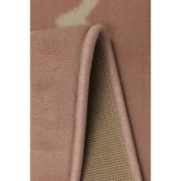 Melrose Colorama Frill Border Pink Indoor Area Runner Rug 67X200Cm - thumbnail 3
