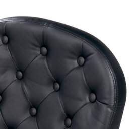 Beliani Desk Chair Princess Faux Leather Black - thumbnail 8