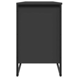 Berkfield Shoe Cabinet Black 90X38X61.5 Cm Engineered Wood - thumbnail 5