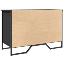 Berkfield Shoe Cabinet Black 90X38X61.5 Cm Engineered Wood - thumbnail 6