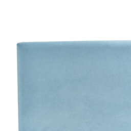 Beliani Bed Velvet Fitou 90 X 200 Cm (Eu Single) Light Blue - thumbnail 8