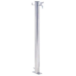 Walplus Garden Water Column 100 Cm Stainless Steel Round