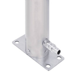 Walplus Garden Water Column 100 Cm Stainless Steel Round - thumbnail 6