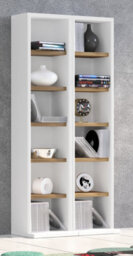 Vcm Wood Cd Dvd Stand Shelf Cabinet Milano - thumbnail 3