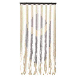 Jvl Tuscany Beaded Door Curtain, 90 X 180 Cm, Lotus - thumbnail 1