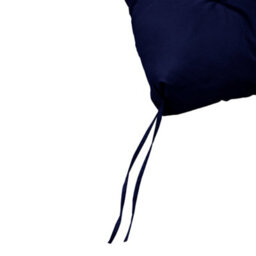 Lifeideas Outdoor Navy Blue Polyester Waterproof Benches Seat Cushion Garden Swing Chair Seat Pad Cushion - thumbnail 5