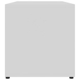 Berkfield Tv Cabinet White 80X34X36 Cm Engineered Wood - thumbnail 8