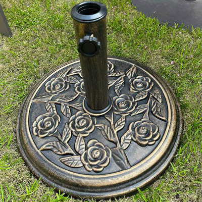 Easylife Round Bronze Parasol Base