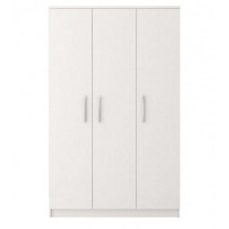 Arte Stylish Omega 19 Hinged Wardrobe W1200mm H1930mm D500mm - White Matt Finish - thumbnail 3