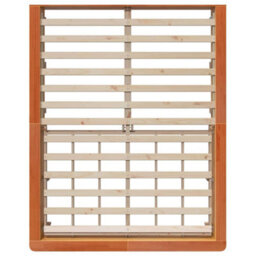 Berkfield Bed Frame With Lift-Up Storage, Wax Brown, 150 X 200 Cm, Solid Pine Wood - thumbnail 8