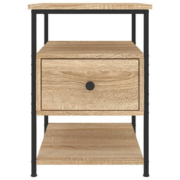 Berkfield Bedside Cabinets 2 Pcs Sonoma Oak 40X42X56 Cm Engineered Wood - thumbnail 7